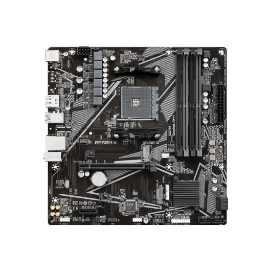 Placa Base Gigabyte AM4 B550M K, imagen 3
