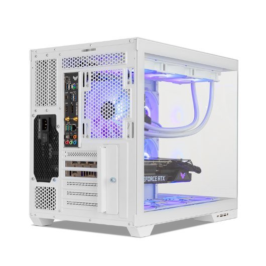 Torre ATX NOX Hummer Astra Neo Cristal T. WH