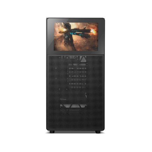 Torre ATX NOX Hummer Bios LCD 8 Black, imagen 4