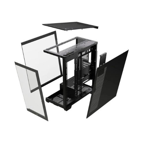 Torre ATX Corsair 3500X Cristal Templado Black, imagen 4