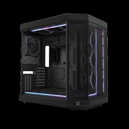 Torre Eatx/atx/matx hyte Y50 RGB Black, imagen 2