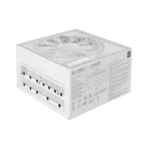 Fuente de Alimentación ATX 1000W Lian Li SX1000P White Plat, imagen 4