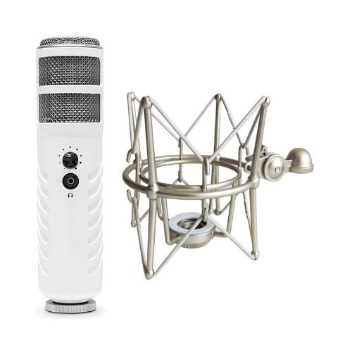 Micrófono Rode Podcaster Mkii Blanco USB, imagen 2