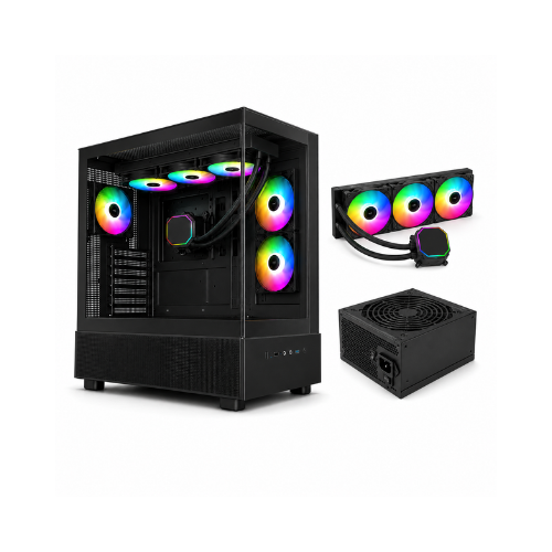 Torre ATX 650W Montech XR Black Líquida 360, imagen 2
