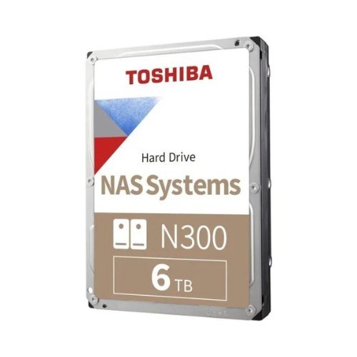 Disco Duro 3.5 6TB SATA 3 Toshiba N300 Nas