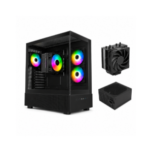 Torre ATX 650W Montech XR Black Premontada