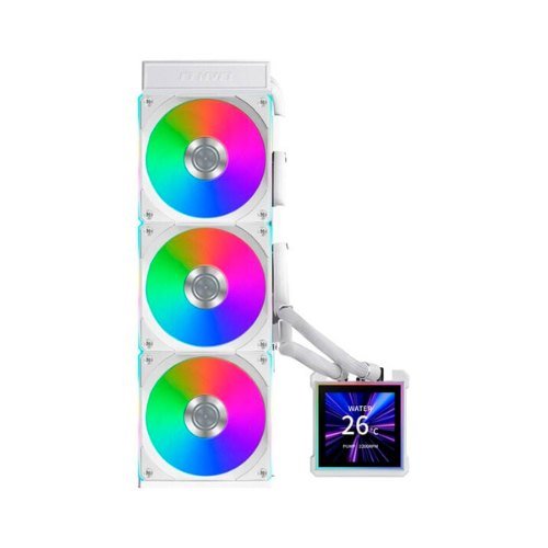 Disipador Ref Liq Lian Li Hydroshift II LCD-S360CL W, imagen 2