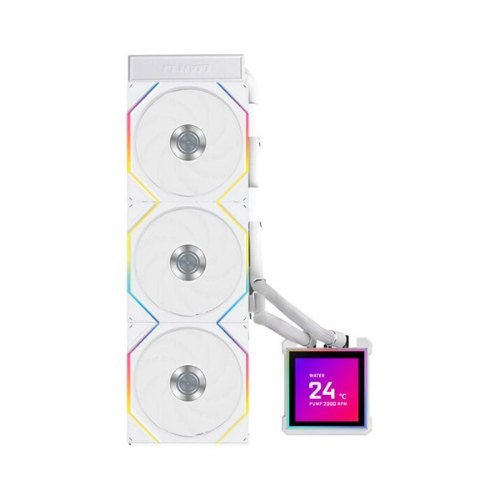 Disipador Ref Liq Lian Li Hydroshift II LCD-S360TL W, imagen 2