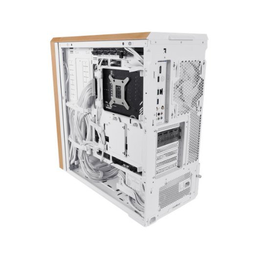 Torre ATX Lian Li Lancool 217 Wood White, imagen 4