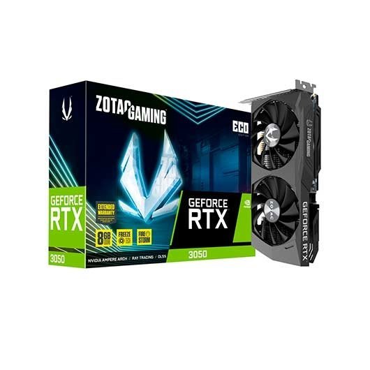 Tarjeta Gráfica Zotac RTX 3050 Eco 8GB GDDR6