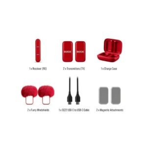 Micrófono Rode Wireless Micro C Red, imagen 4