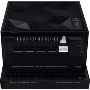 Fuente de Alimentación ATX Lian Li Edge Gold 1200W Negra, imagen 2