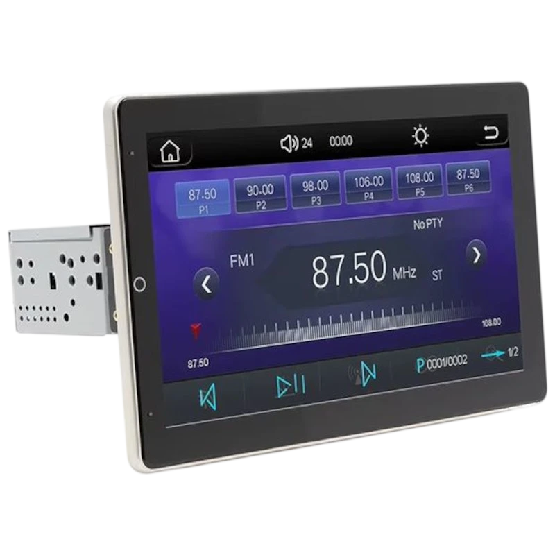 1 DIN SWM YT-9930L 10,1 pulgadas Bluetooth/Carplay USB Negro Autorradio inalámbrico