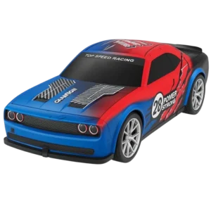 808P 1/22 4WD Drift Rojo Azul 35m de alcance Coche RC eléctrico