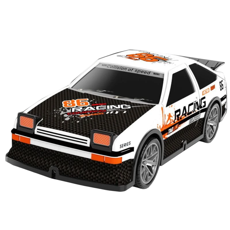810P 1/22 4WD Drift Blanco 35m de alcance Coche RC eléctrico