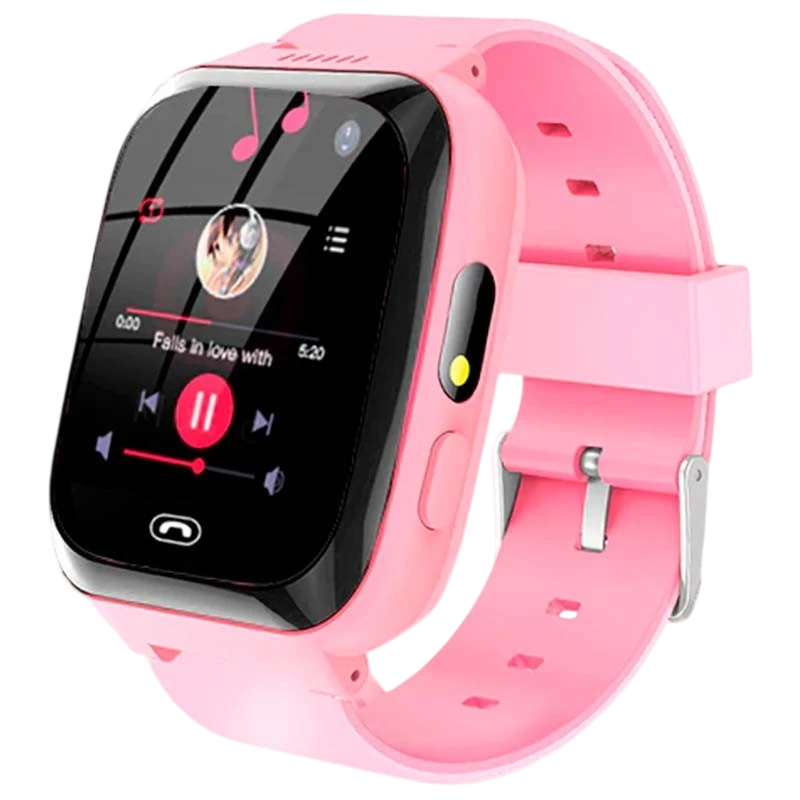 A7 2G Rosa 1,44 pulgadas IPS Smartwatch para niños - Reloj inteligente