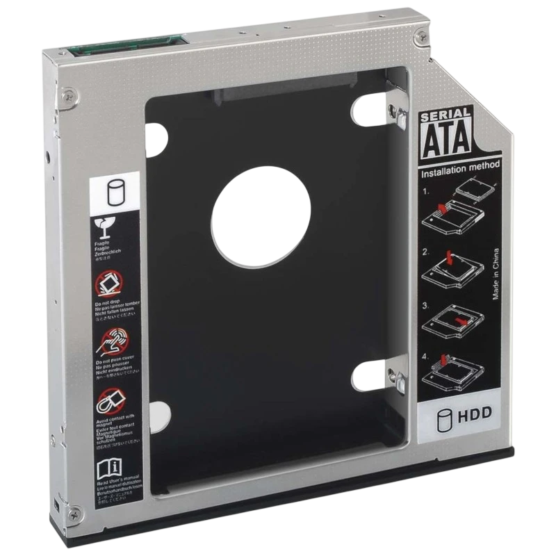 Aisens Lector DVD a HDD/SSD STA 2,5 12,75mm Adaptador