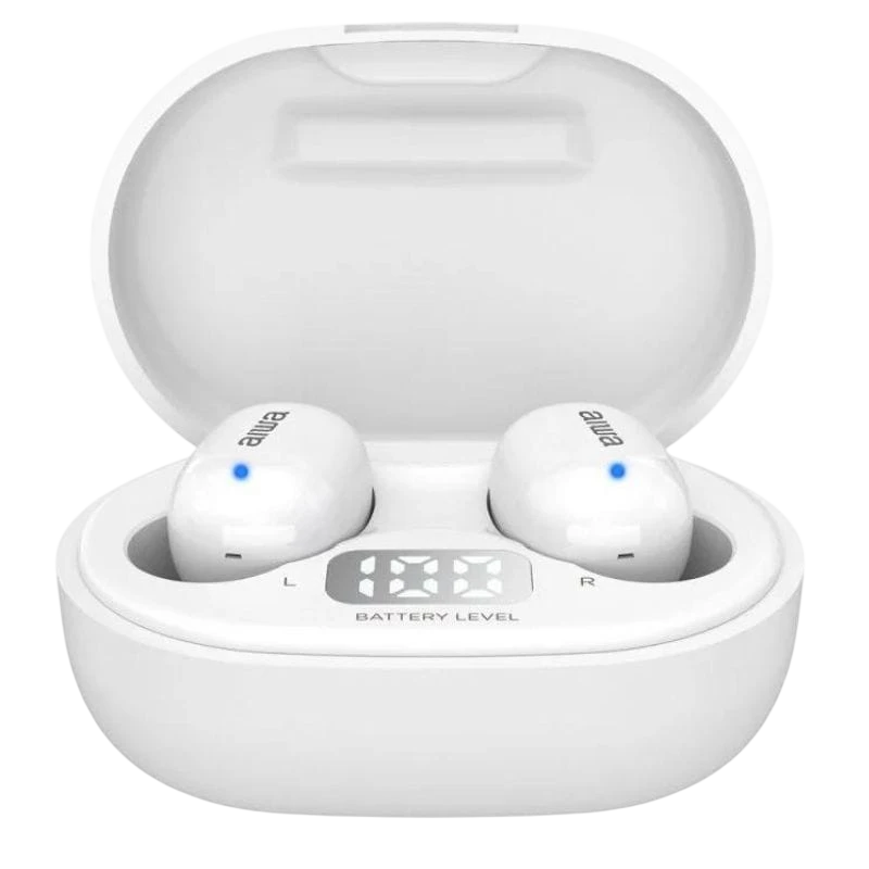Aiwa EBTW-150 Blanco TWS Bluetooth 5.0 Auriculares inalámbricos