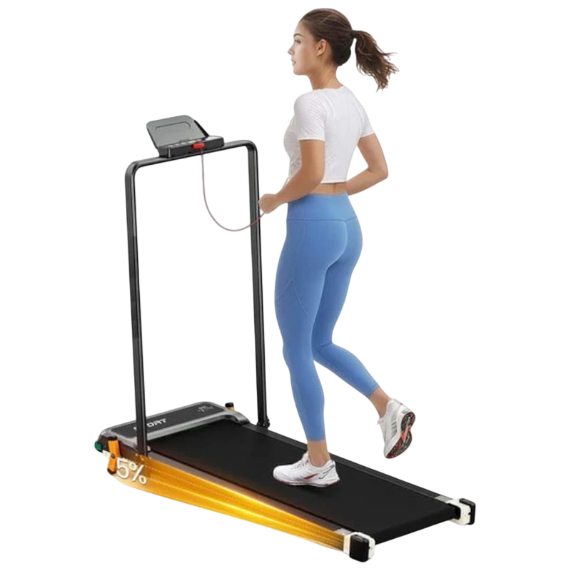 Akluer 520A-B Dual Side con Masajeador Shiatsu 2.5HP con Control Remoto, 1-10 km/h 150kg Cinta de correr plegable