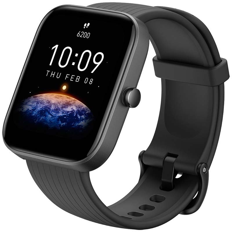 Amazfit Bip 3 Pro Negro 1,69 pulgadas TFT 14 días +60 deportes 5ATM Smartwatch
