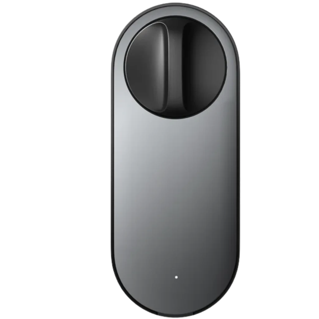 Aqara Smart Lock U200 Lite Negro con autocierre y opciones de uso nocturno Thread Bluetooth Cerradura inteligente