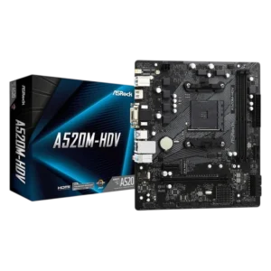 Asrock A520M-HDV micro ATX AM4 Placa base