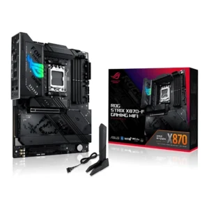 ASUS ROG STRIX X870-F GAMING WiFi Zócalo AM5 ATX 2,5G Ethernet 4 ranuras M.2 Placa base