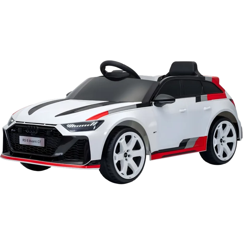 Audi RS 6 Avant GT 12V Mando RC 2.4G 2 motores Coche eléctrico infantil
