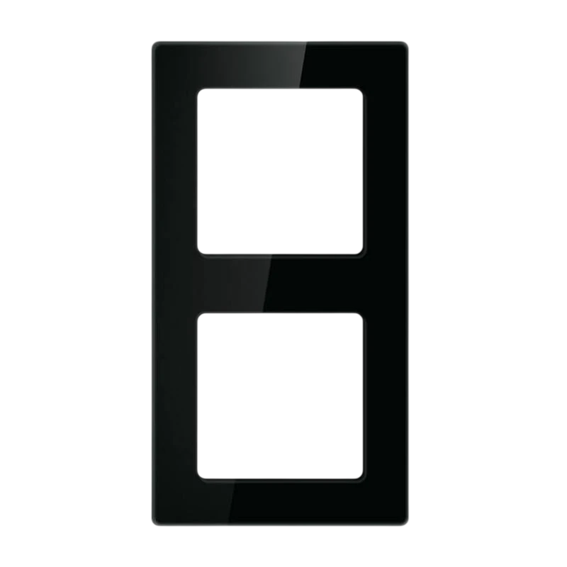 Avatto N-TS10-Frame-B2 Negro Marco de interruptores