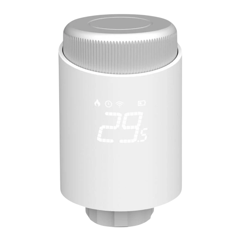 Avatto TRV10 Blanco Zigbee compatible con Alexa y Google Termostato de radiador