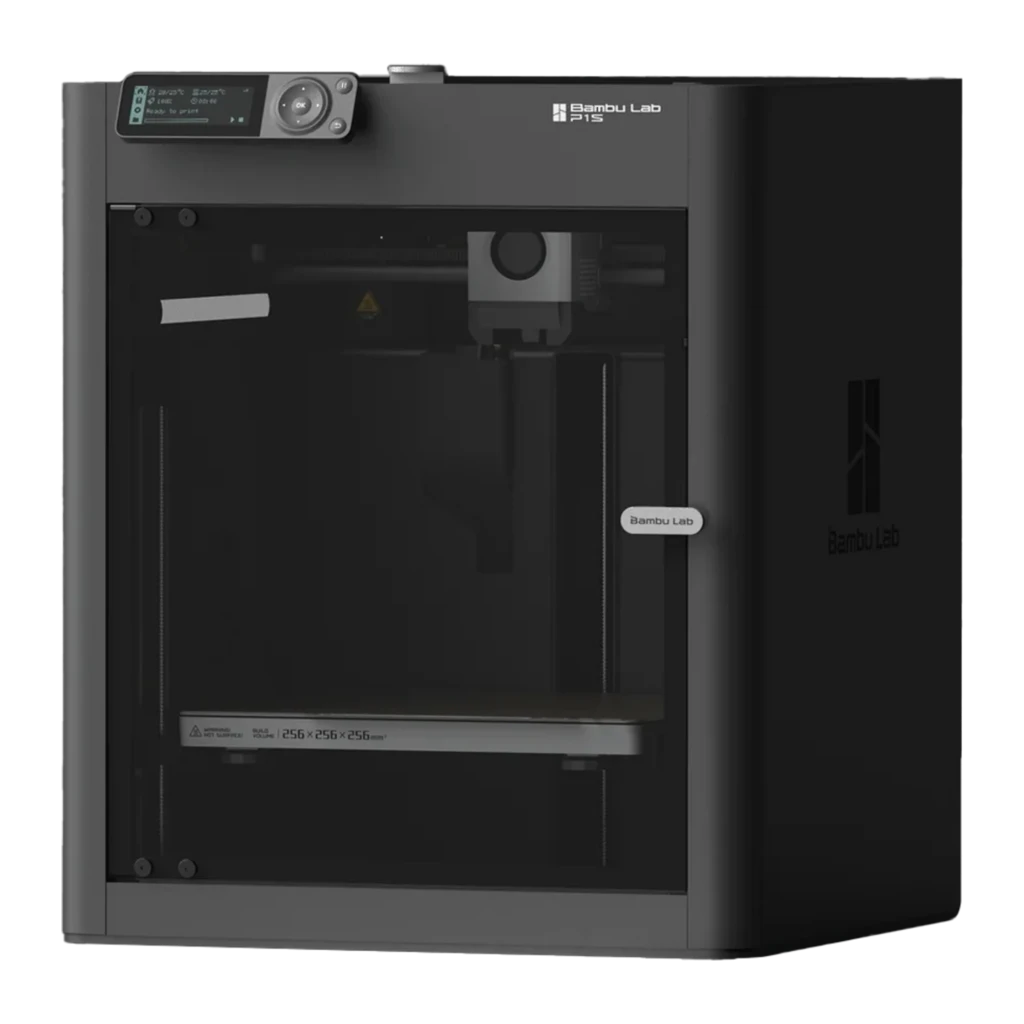 Bambu Lab P1S 500mm/s Cámara cerrada con filtro carbón FDM nivelación automática extrusor directo Impresora 3D