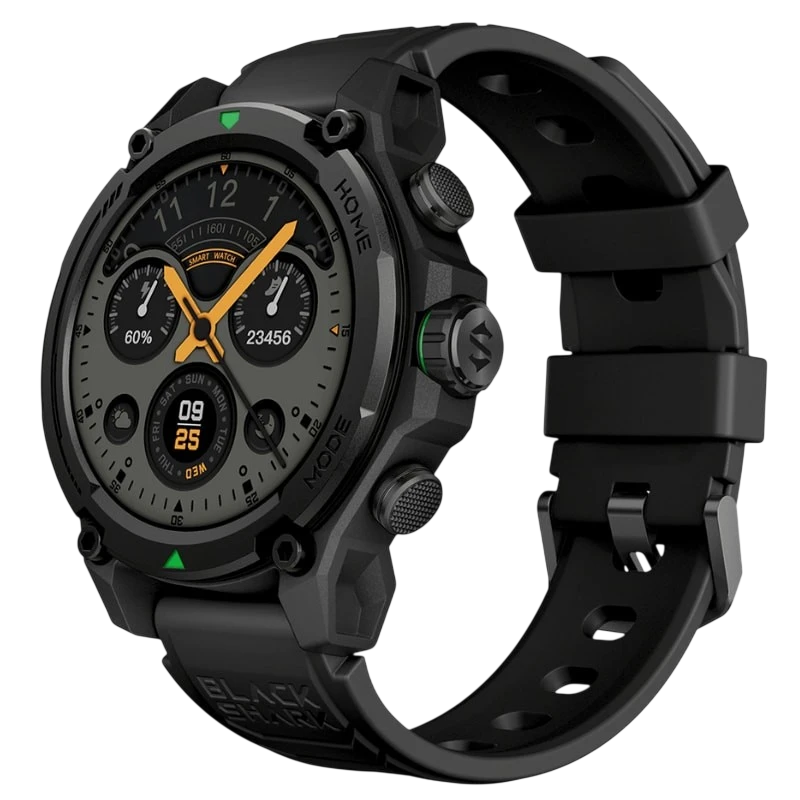 Black Shark GS3 Negro 1,43 pulgadas AMOLED GPS 21 días +100 deportes 5ATM IP69K Smartwatch