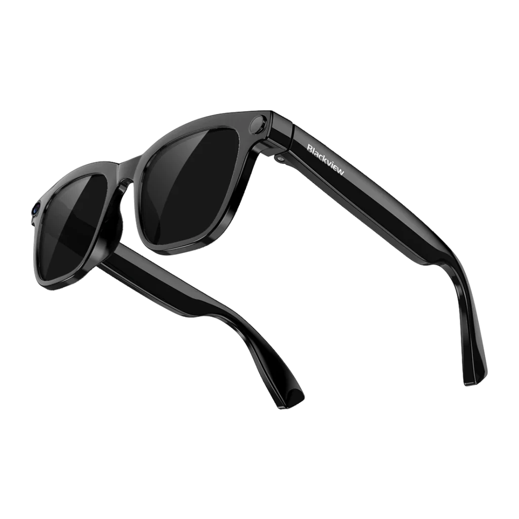 Blackview BV300 Photochromic Negro 8MP 1200P Altavoces integrados lentes fotocromáticas WiFi Bluetooth Gafas inteligentes