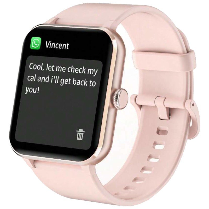 Blackview R50 Rosa 1,85 pulgadas TFT 5 días +100 deportes IP68 Smartwatch