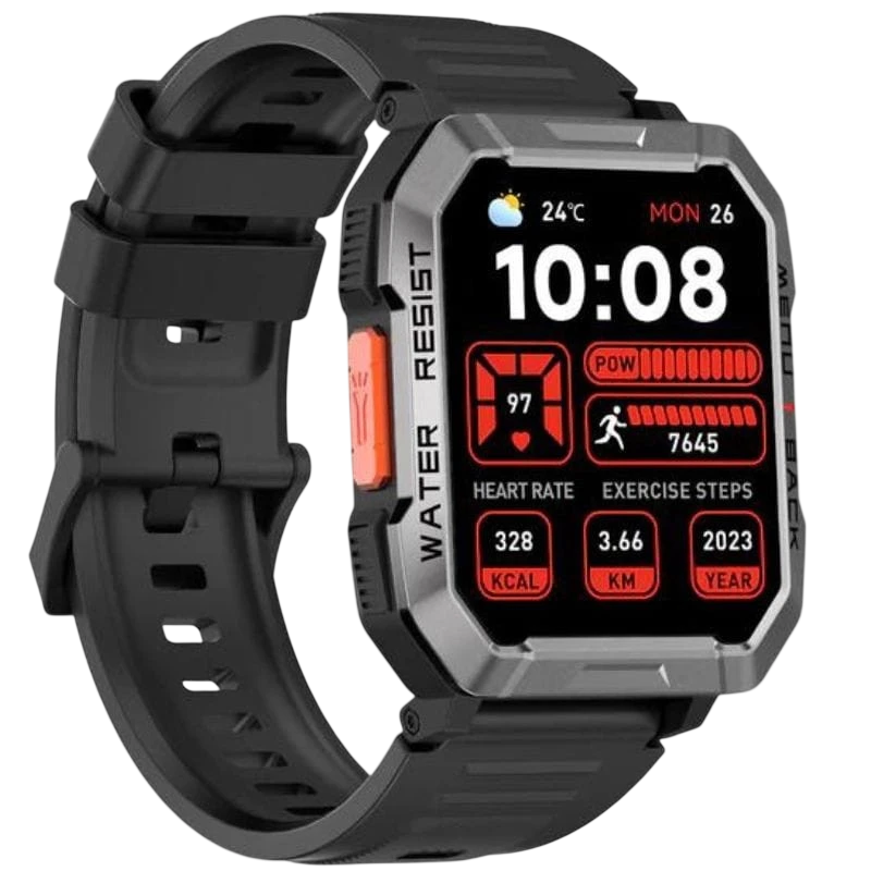 Blackview W60 Negro 2,01 pulgadas TFT 30 días +100 deportes IP68 Smartwatch