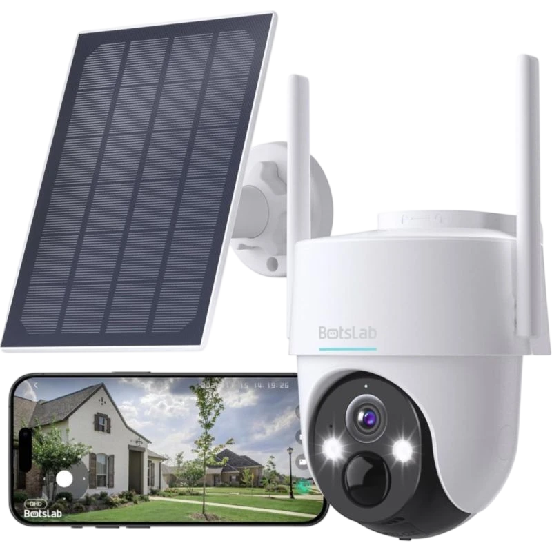 Botslab PT W313 3MP WiFi Solar Cámara de vigilancia