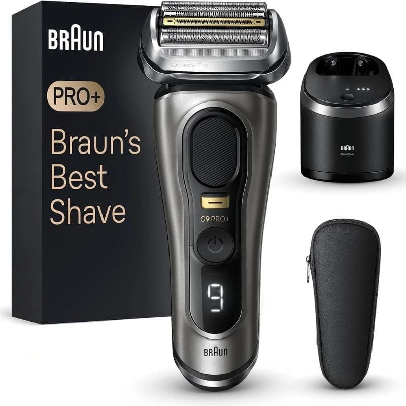 Braun Series 9 Pro+ 9565CC inalámbrico seco y mojado 60 min Afeitadora