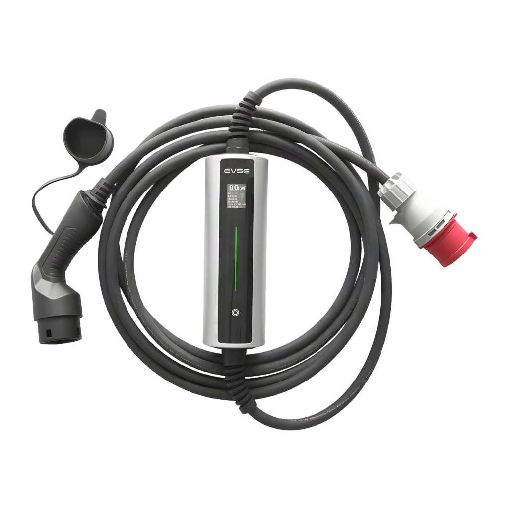 Cargador de coche eléctrico Besen BN70-BC-11KW-APP 11kW pantalla LCD