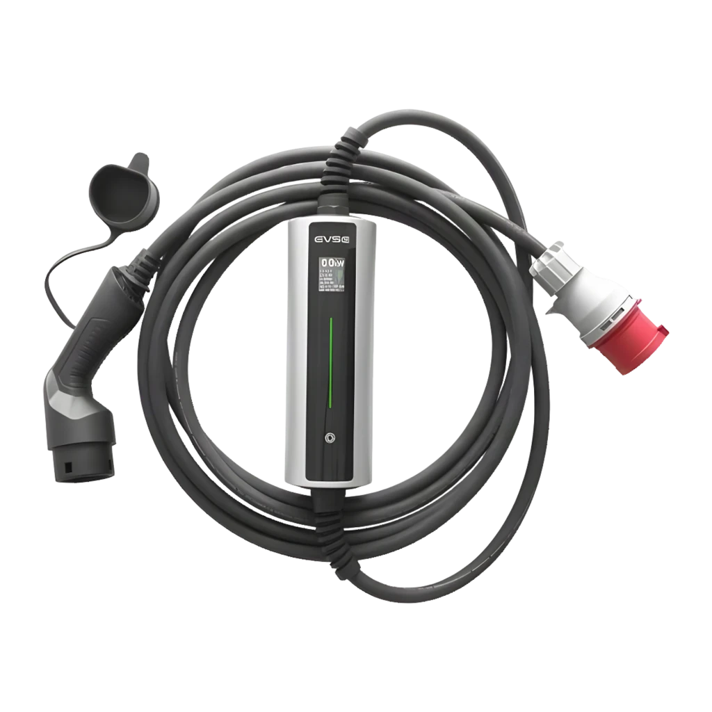 Cargador de coche eléctrico BESEN BN70-BC-22KW-APP 22kW Trifásico Tipo 2 32A pantalla LCD IP66