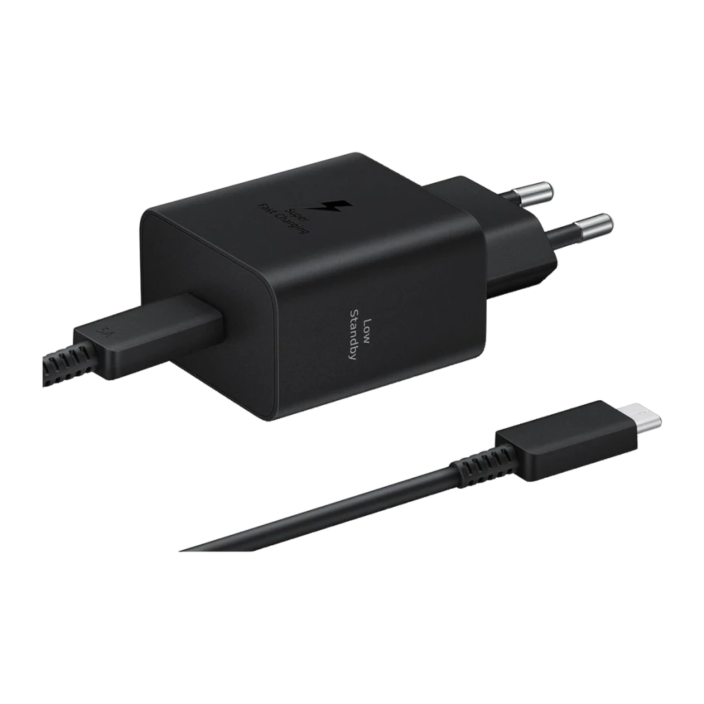 Cargador Samsung Negro 45W USB-C EP-T4511 con cable incluido