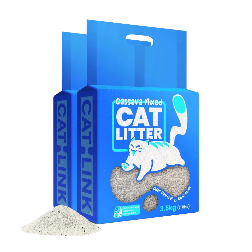 CATLINK Arena para gatos mixta de yuca (Pack x2)