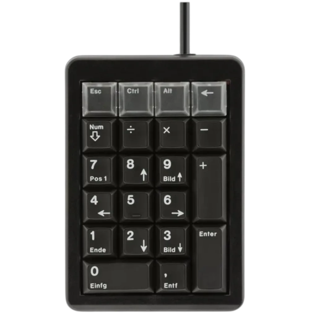 Cherry G84-4700 programable conexión USB negro Teclado numérico mecánico