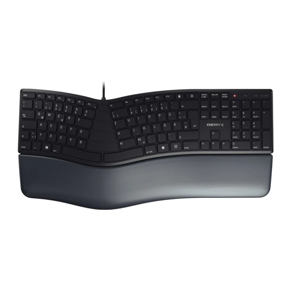 CHERRY KC 4500 ERGO QWERTY Español Teclado ergonómico