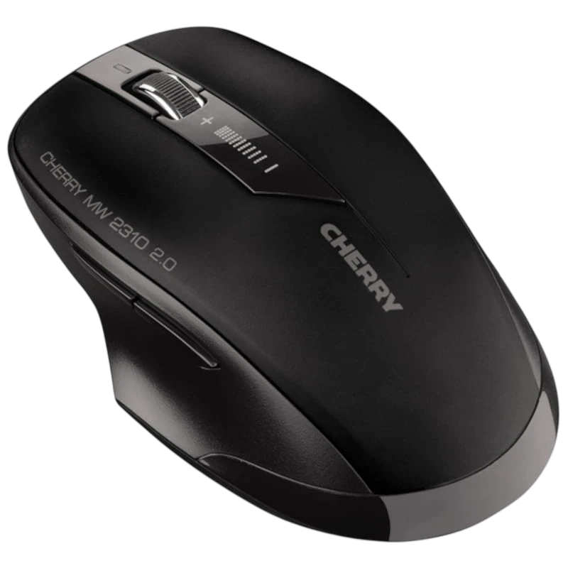 Cherry MW 2310 2.0 USB 2400 DPI Negro 6 botones 2.4GHz 122 g Ratón