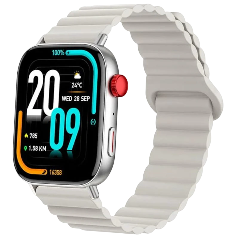 COLMI C8 MAX Plata Correa Magnética 1,93 pulgadas IPS 7 días IP68 Smartwatch