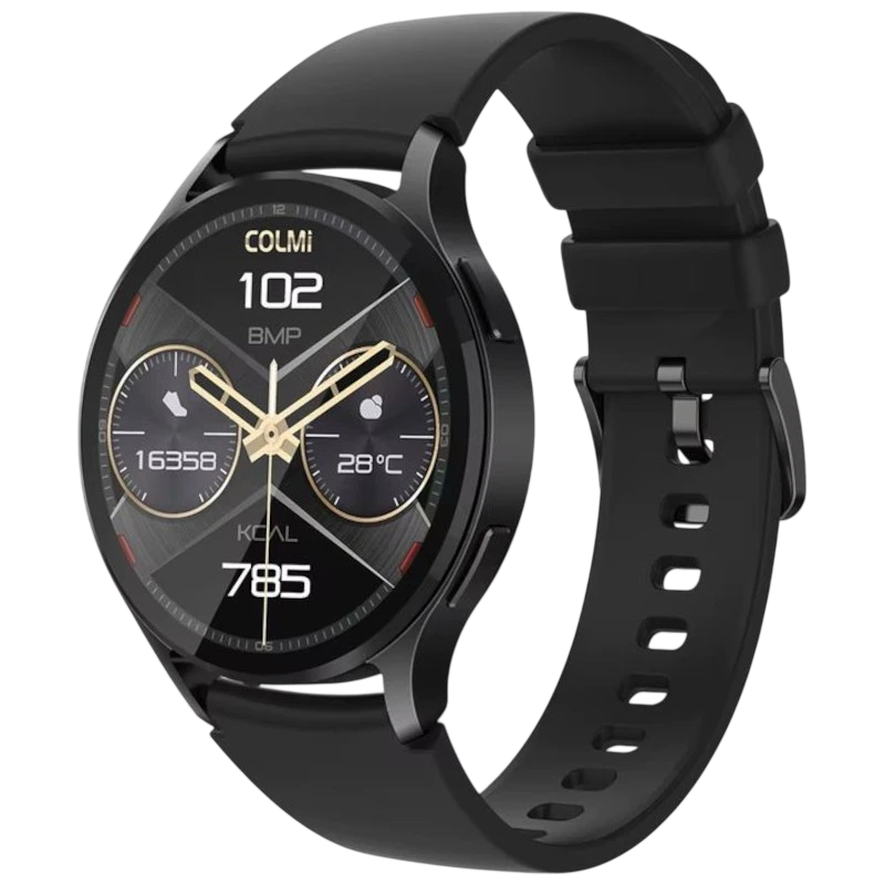 COLMI I28 Ultra Negro 1,43 pulgadas AMOLED 7 días IP68 Smartwatch