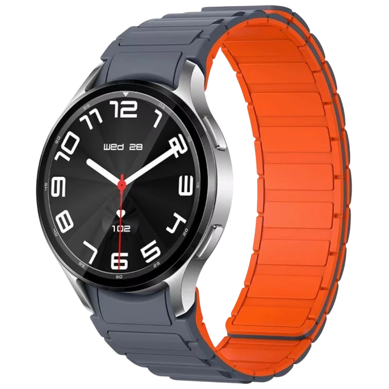 COLMI I28 Ultra Plata Correa Magnética 1,43 pulgadas AMOLED 7 días IP68 Smartwatch