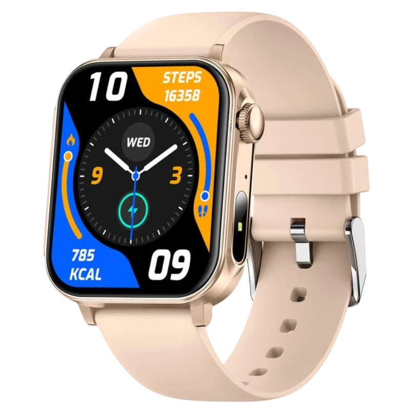 COLMI P80 Correa Silicona Dorado IPS GPS 7 días +120 deportes IP68 Smartwatch