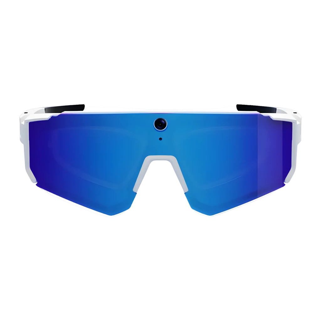 COLMI V06 Blanco con lentes azules 8MP WiFi Bluetooth Gafas inteligentes