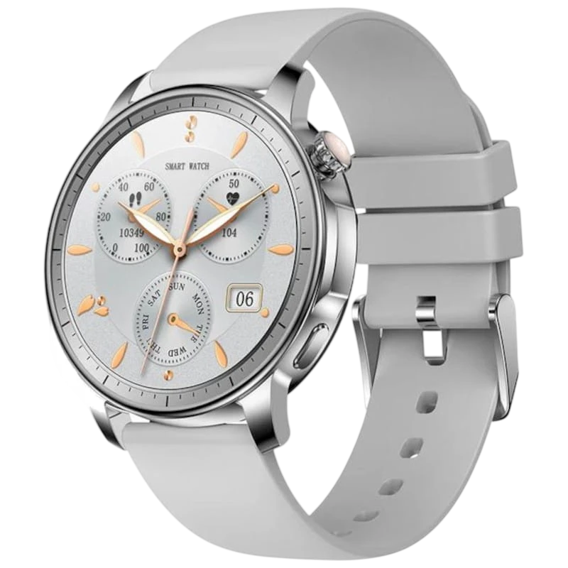 COLMI V65 Plata 1,32 pulgadas AMOLED 5 días IP68 Smartwatch